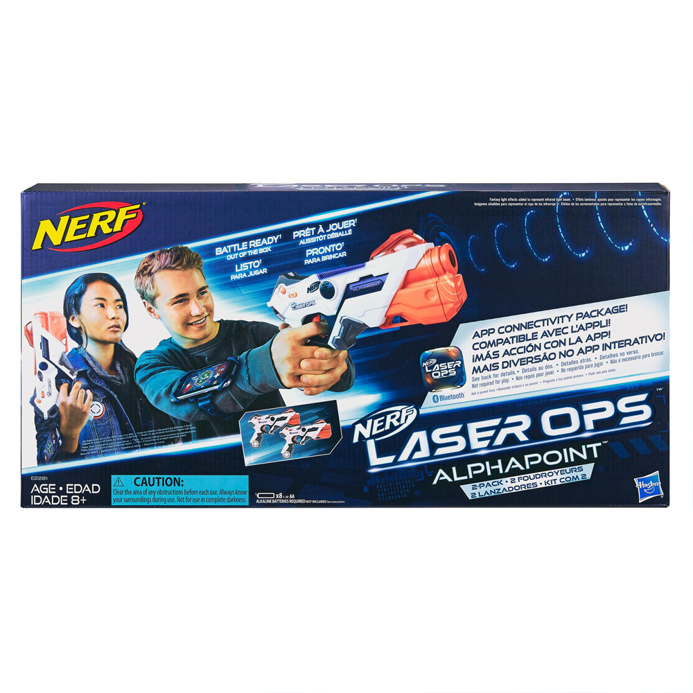 Hasbro Nerf Laser Ops Pro alphaPoint 2 Pack E2281 grammibookshop