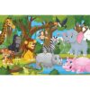 Luna Puzzle Δαπέδου 48τμχ. 90×60 Ζώα Της Ζούγκλας (621471) 3 000621471 1