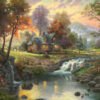 Schmidt Kinkade Καλύβα Στο Ποτάμι 1000pcs (58445) 3 58445 001