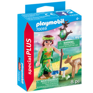 Νεράιδα με ελαφάκι