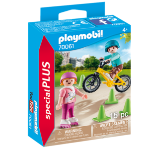 Παιδάκια με πατίνια και ποδήλατο BMX