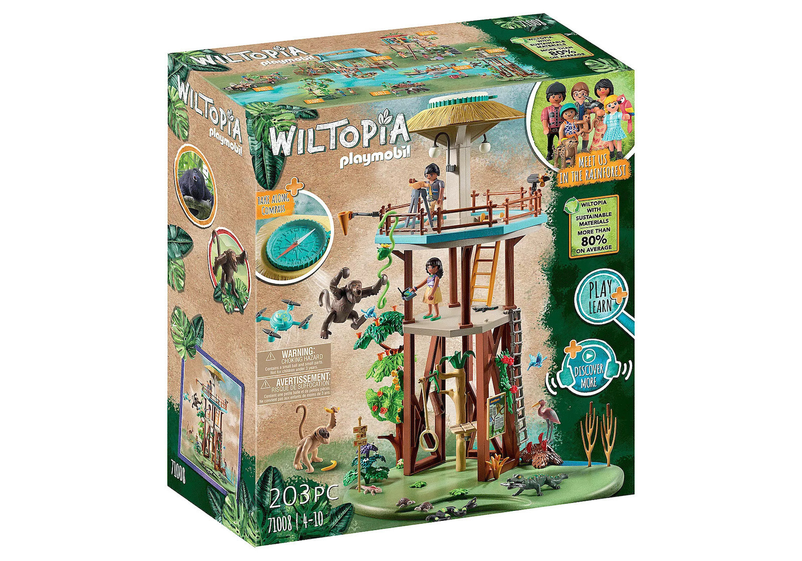 Playmobil Wiltopia Παρατηρητήριο με Πυξίδα 71008 1 20220906143708 playmobil wiltopia paratiritirio me pyxida gia 4 10 eton